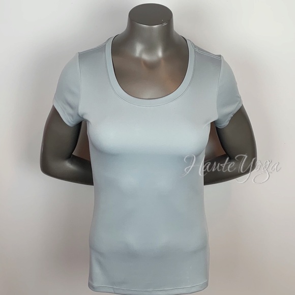 ALO Yoga | Slate Gray Crew Neck Short Sleeve Tee S - Picture 2 of 6
